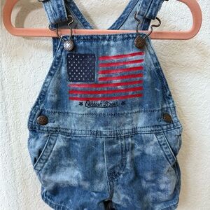 SOLD 
OshKosh B'gosh Blue Denim Kids Overalls